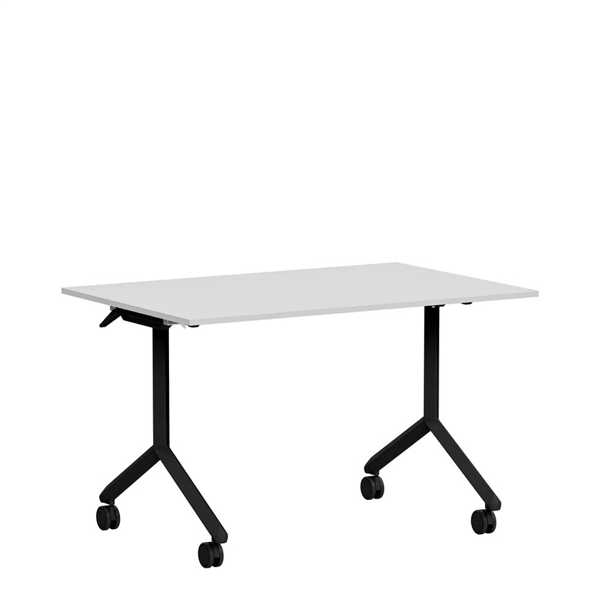Foldable table Ergofunk Tilt 1200 x 800 light grey/black