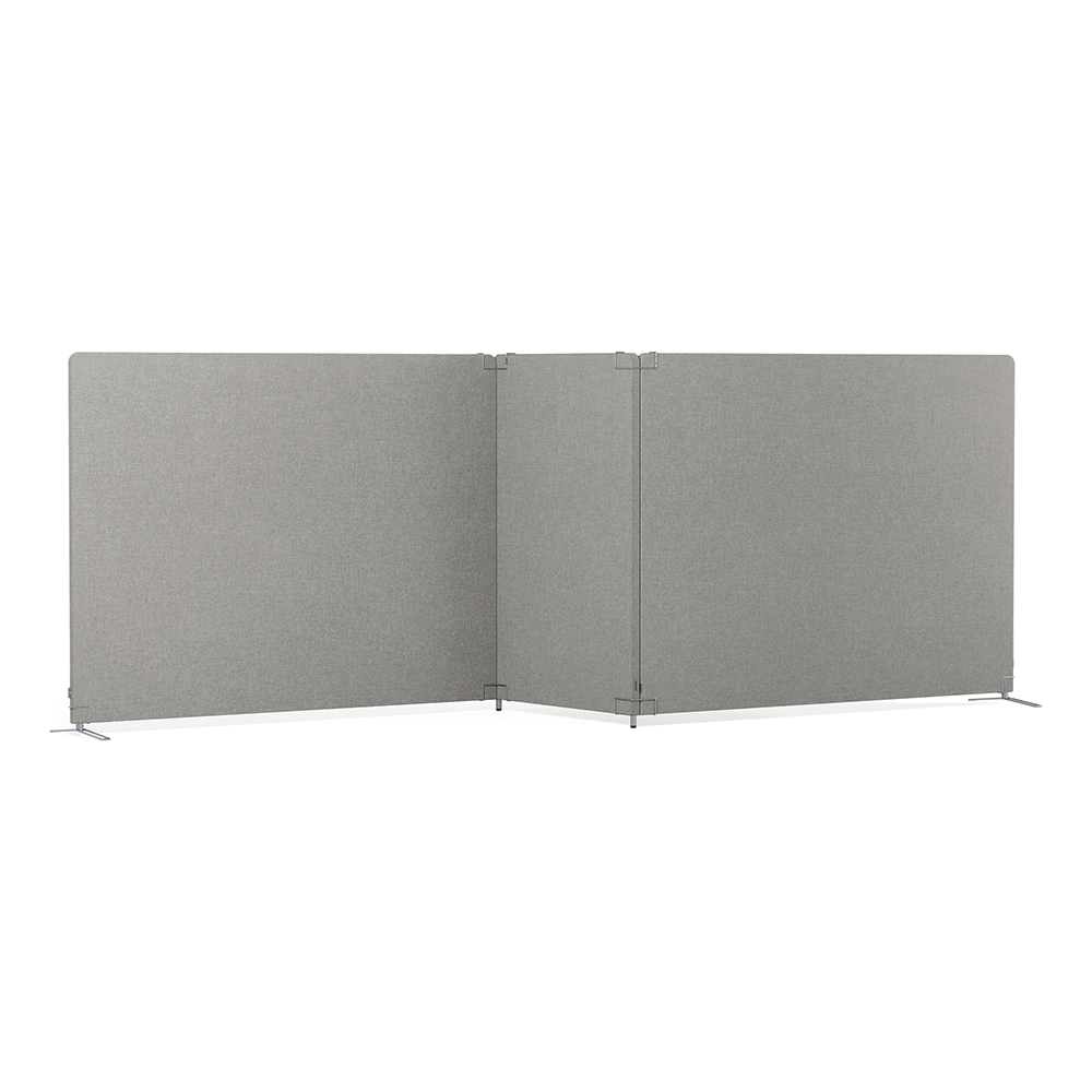 Floor screen Selma 1000 X 1500 X 40 Grey 003 