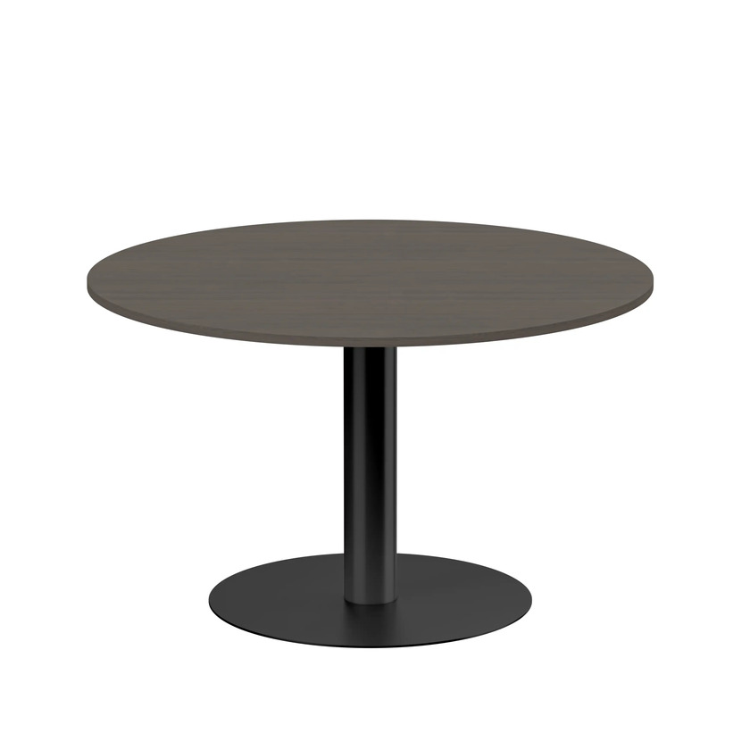 Coffee table Ø1200 mm dark ash/black