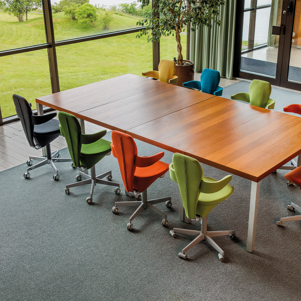 Lei with armrests and LumbarFlex 