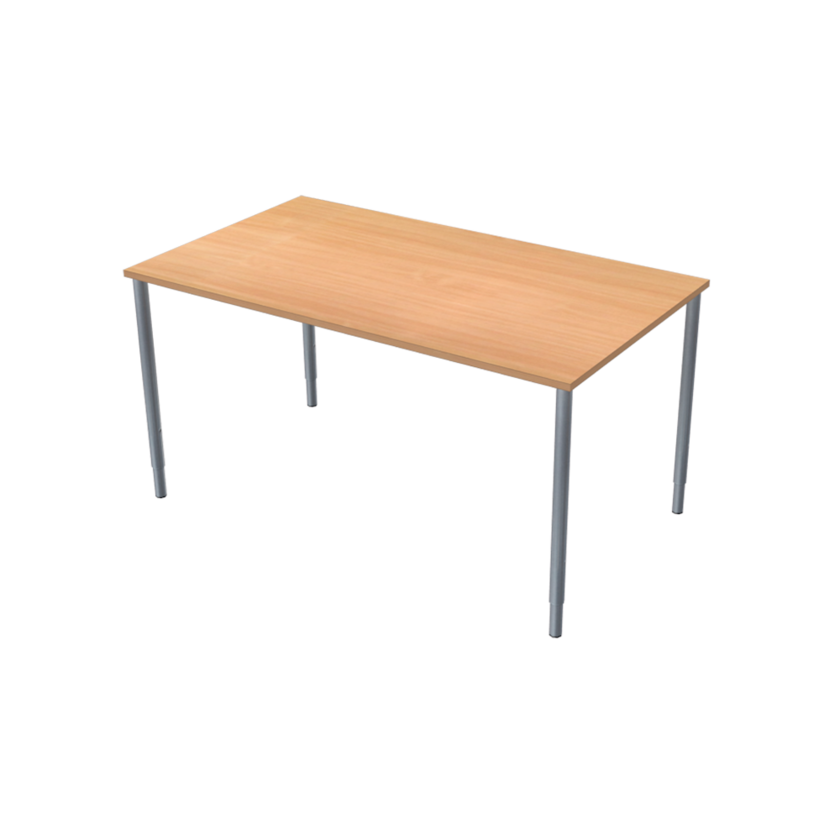 Table 1400 X 800 beech/silver