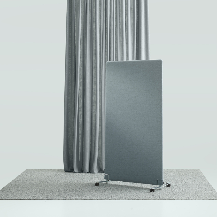 Floor screen Selma 1000 X 1500 X 40 Grey 003 