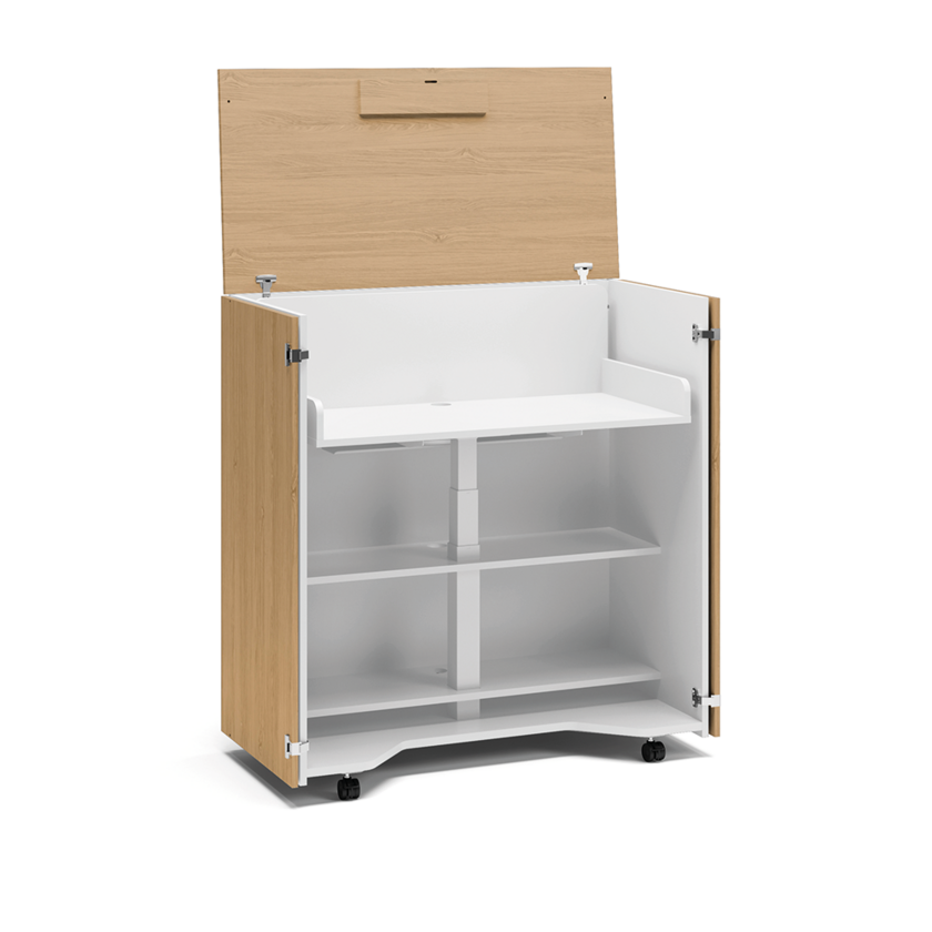 Cubic White/Oak