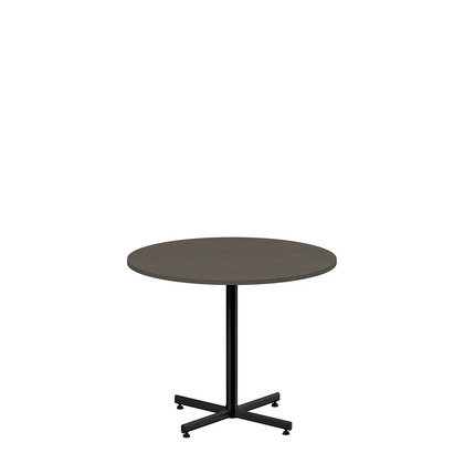 Coffee table crossed base Ø900 mm