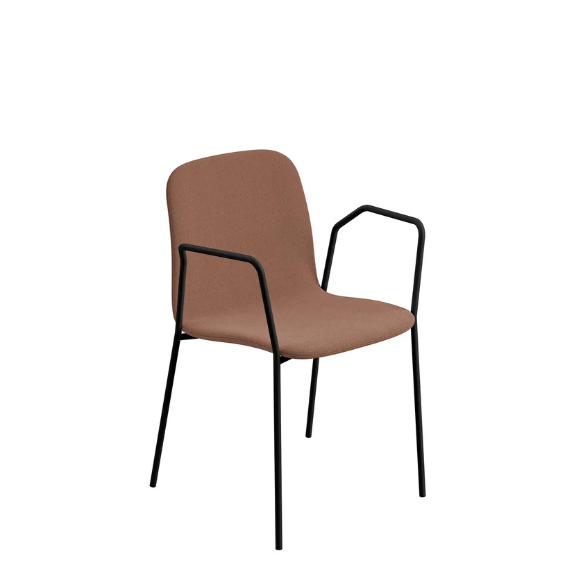 Lövhult with armrests Cura 61257/Black stand