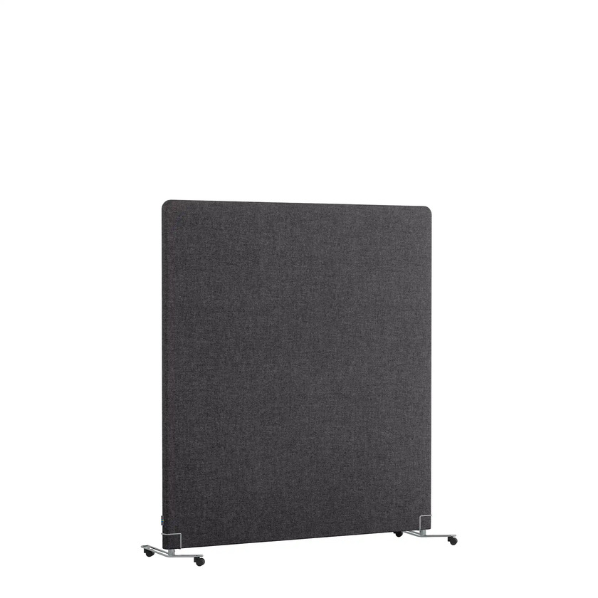 Floor screen Selma 1400 X 1500 X 40 Graphite grey 004 