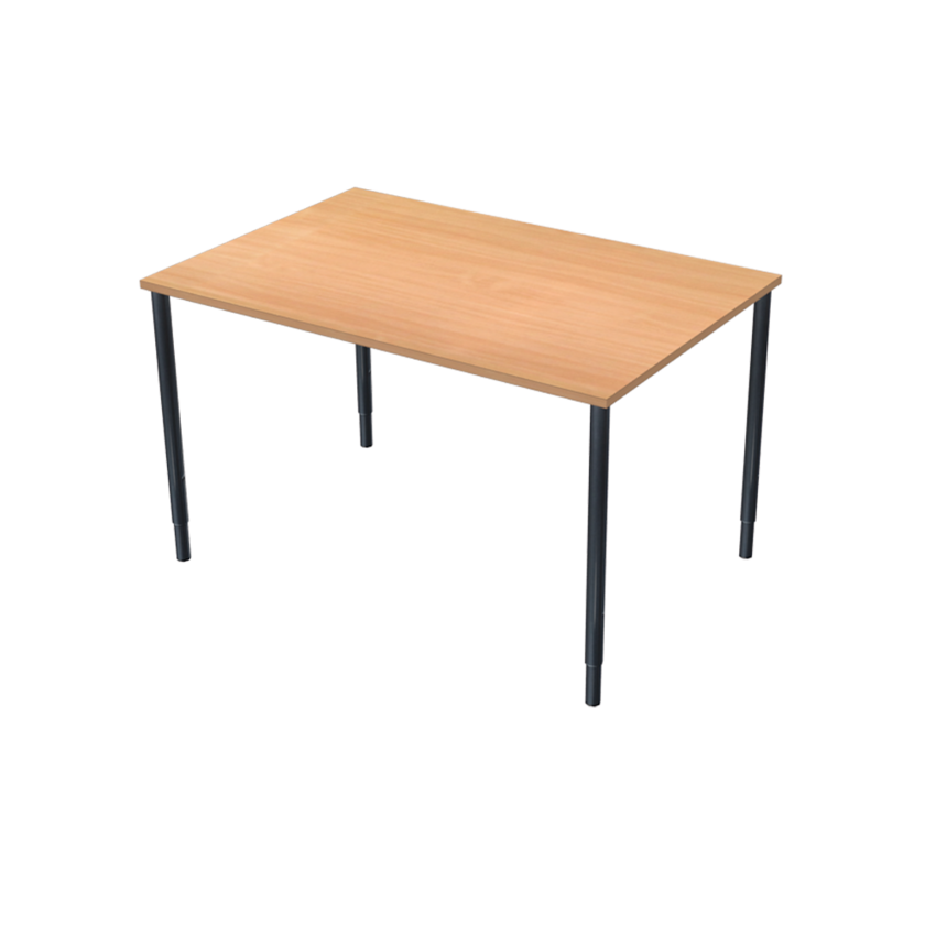 Table 1200 X 600 beech/black