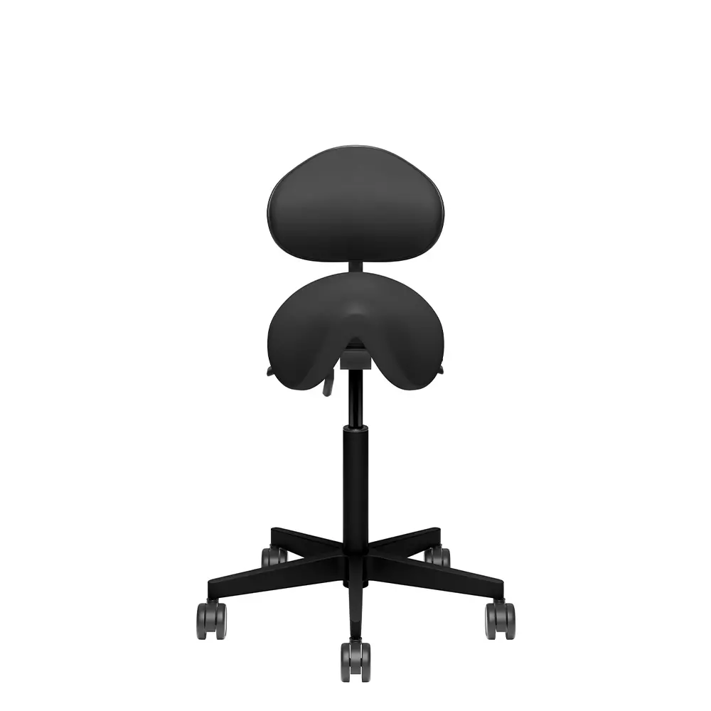 Polo S with backrest Puxx black 5816
