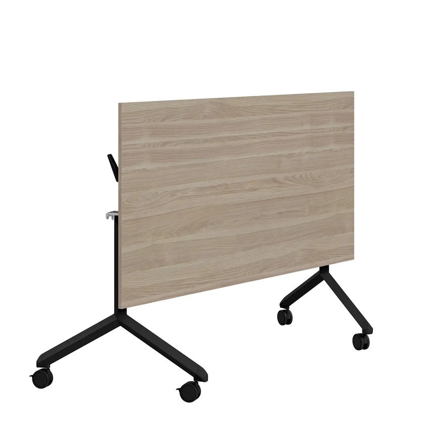 Foldable table Ergofunk Tilt 1600 x 800 white ash/black