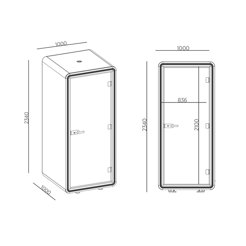 Silento Pod Solo Anthracite 21