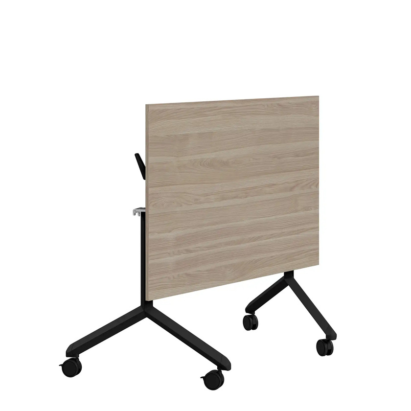 Foldable table Ergofunk Tilt 1200 x 800 white ash/black