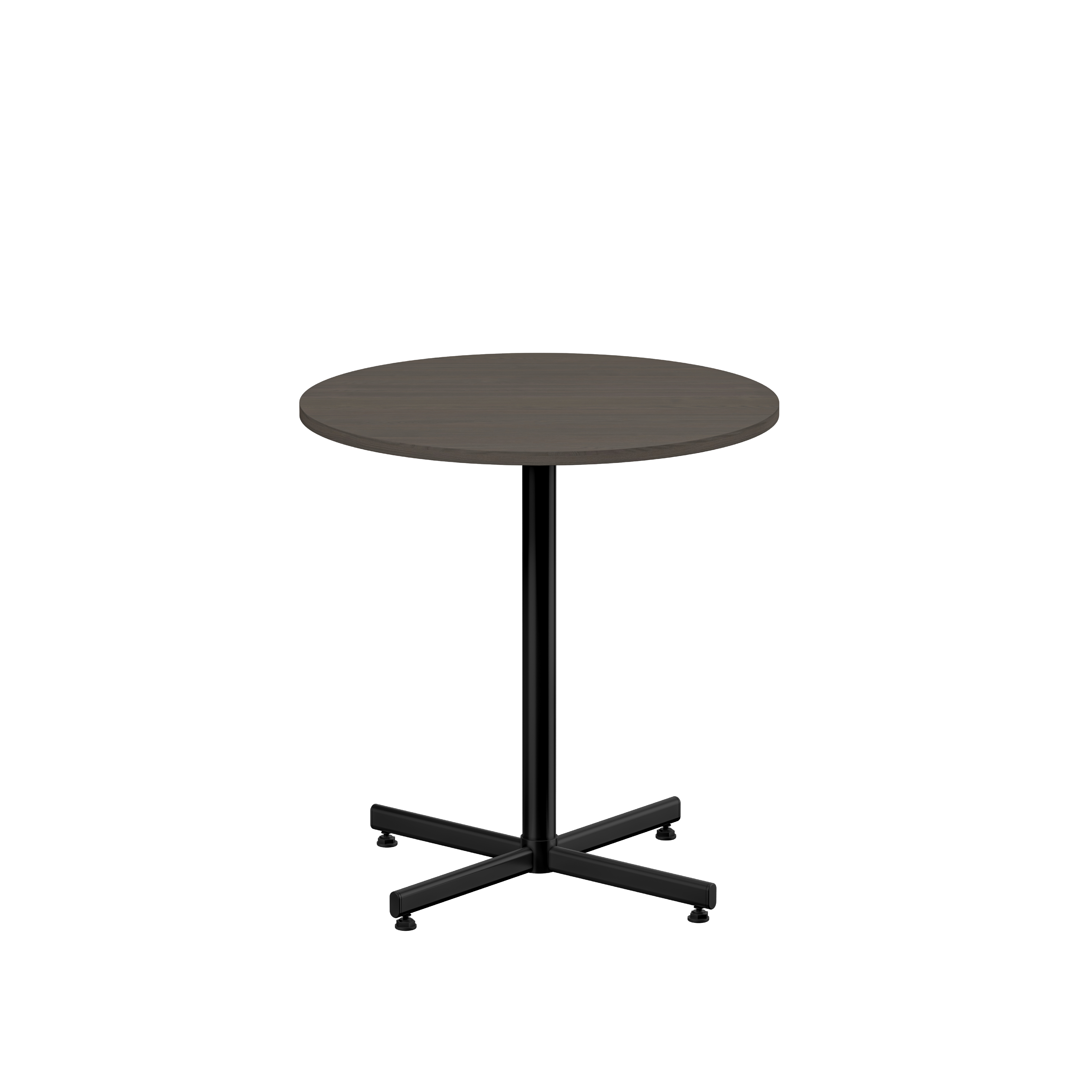 Coffee table crossed base Ø700 mm