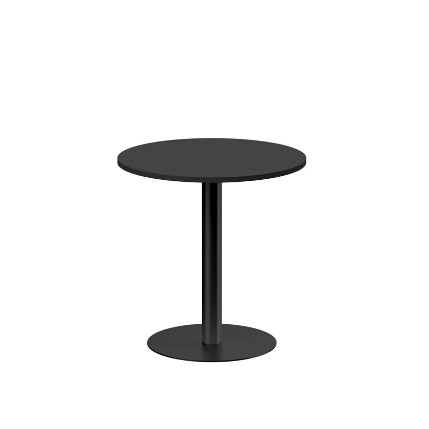 Coffee table Ø700 mm black/black