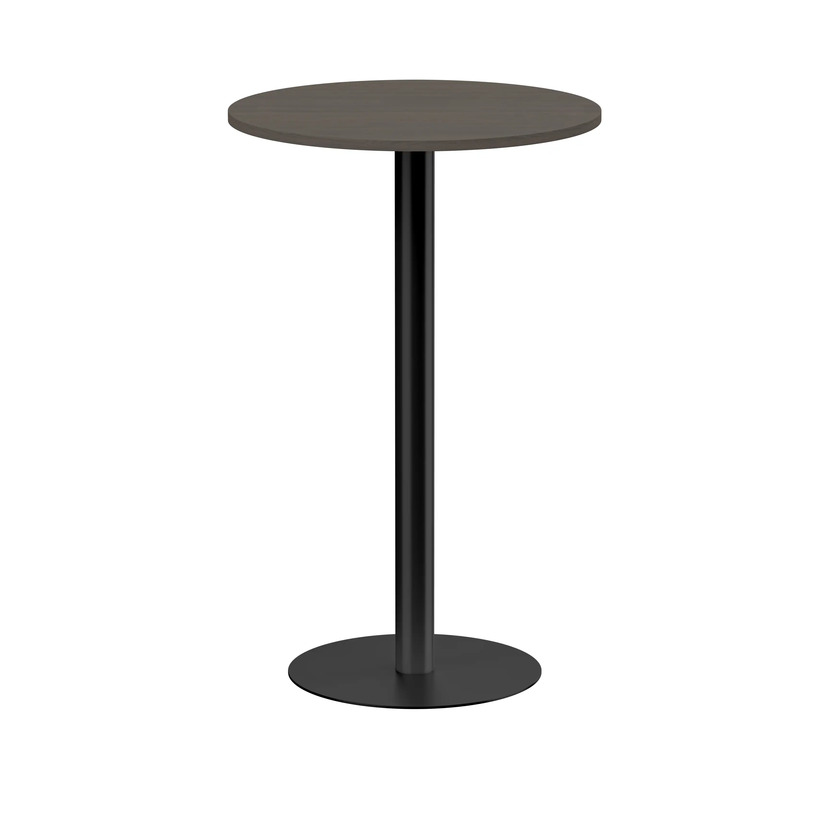 Bar table Ø700 mm dark ash/black