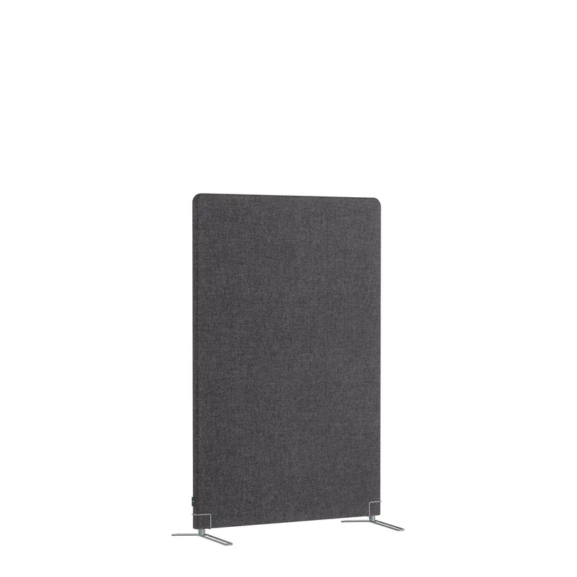 Floor screen Selma 1000 X 1500 X 40 Graphite grey 004 