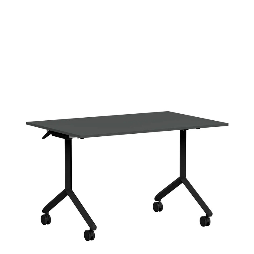 Foldable table Ergofunk Tilt 1200 x 800 dark grey/black