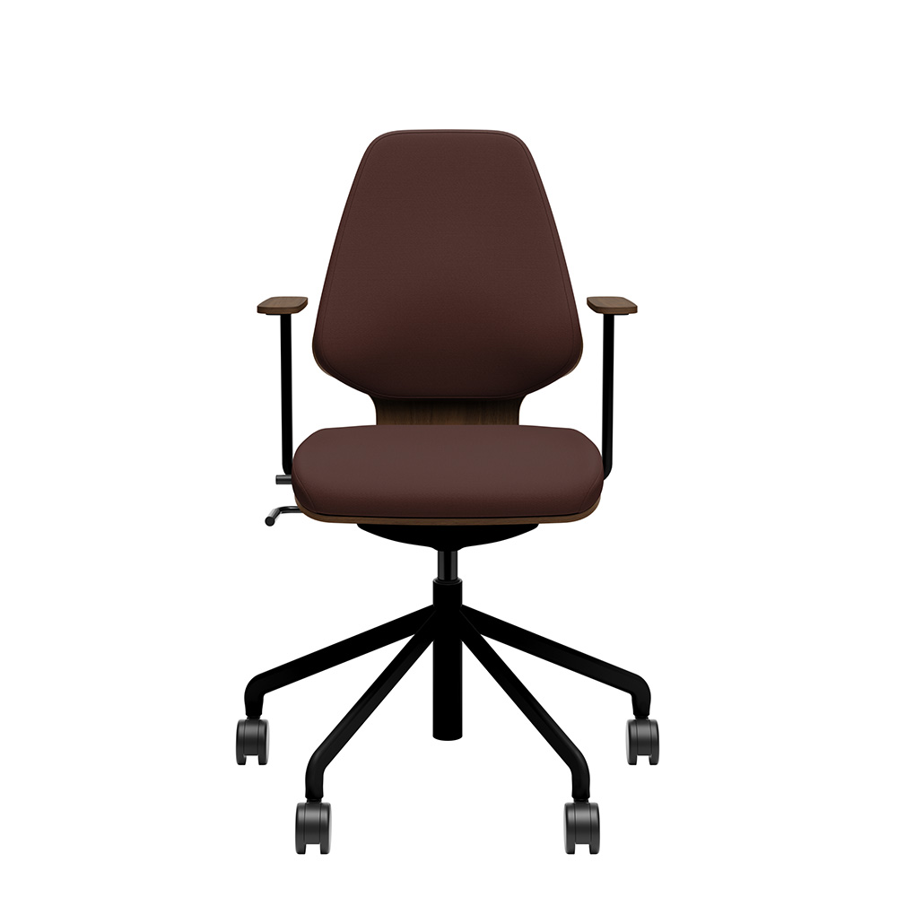 Råshult with armrests - Walnut