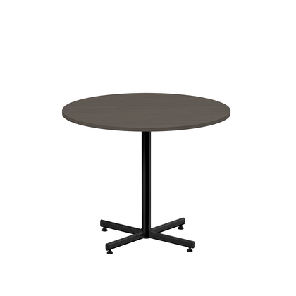 Coffee table crossed base Ø900 mm