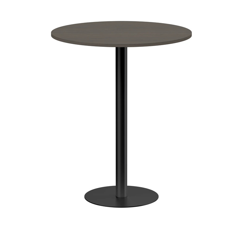 Bar table Ø900 mm dark ash/black