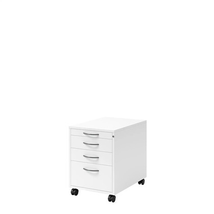 Pedestal with 4 drawers