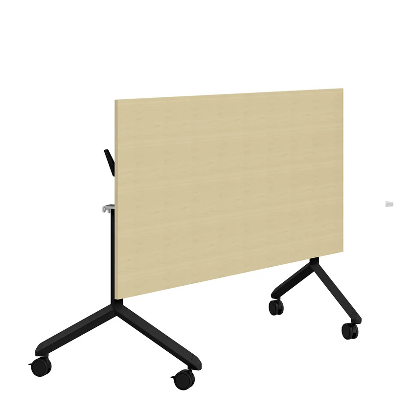 Foldable table Ergofunk Tilt 1600 x 800 birch/black