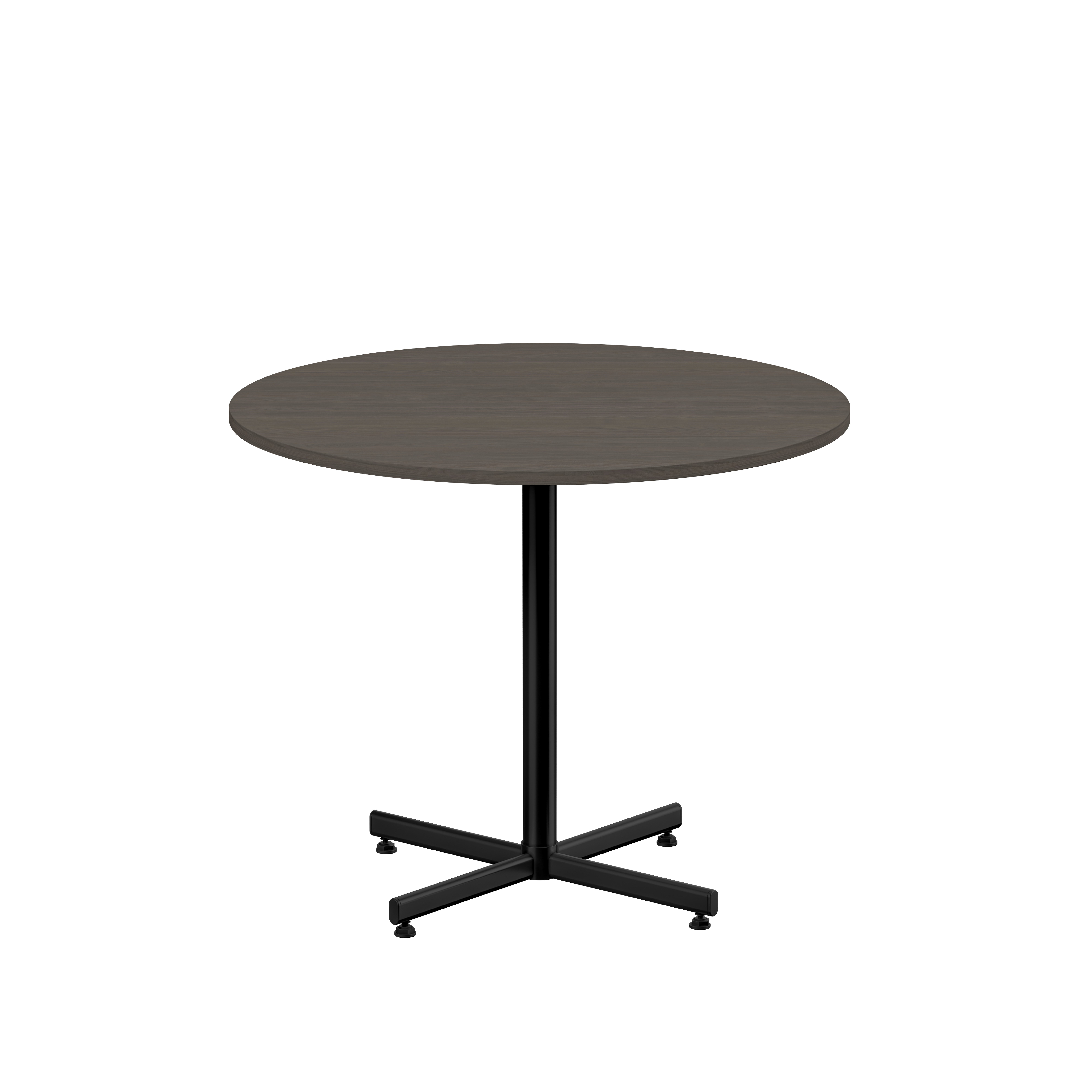 Coffee table crossed base Ø900 mm
