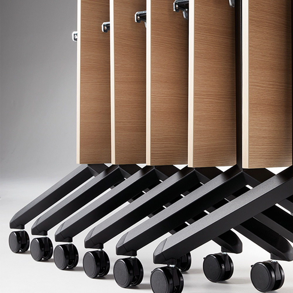 Foldable table Ergofunk Tilt 1200 x 600 black/black